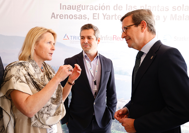 Foto Statkraft inaugura las plantas solares Malabrigo, Arenosas, La Guita y El Yarte, en Cádiz, tras emplear a más de 200 profesionales gaditanos.